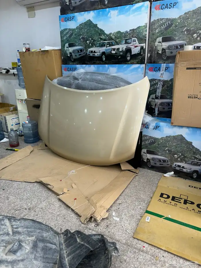 قطع مستعمل رفارف وكبوت شنطه لاندكروزر ونيسان باترول 14