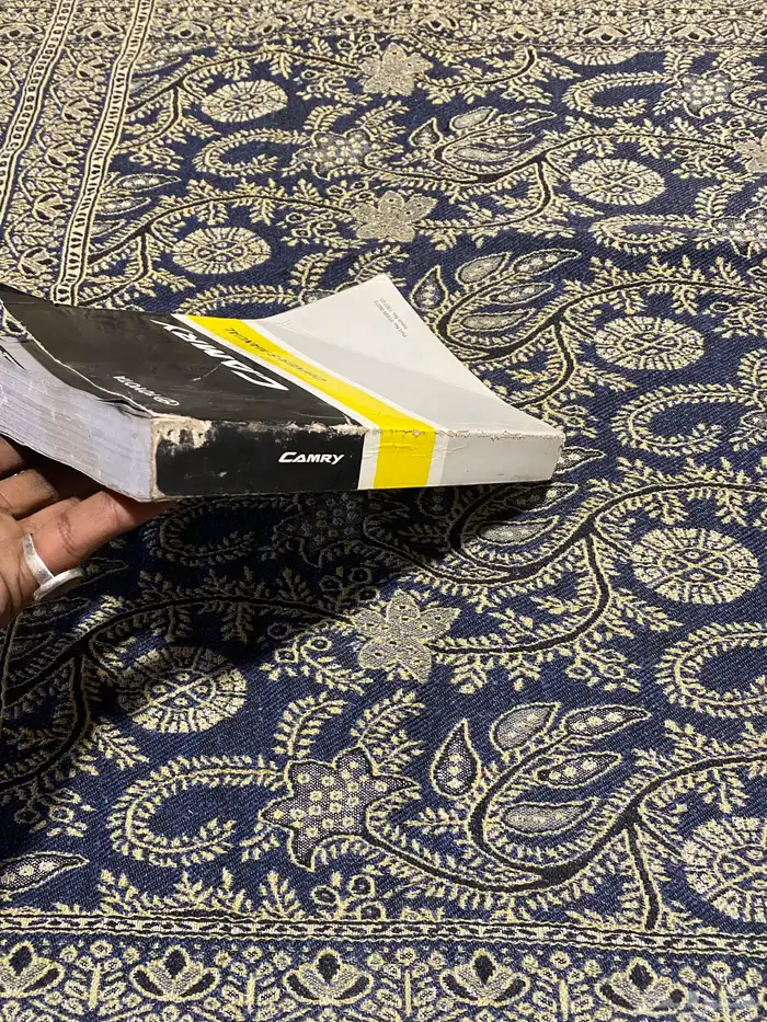 دفتر وكالة كامري موديل 2012 - 2015 2