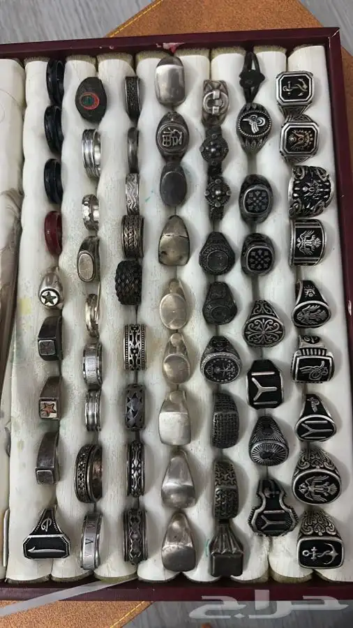 خواتم خاتم كبك كبكات عقيق فيروز للبيع 60