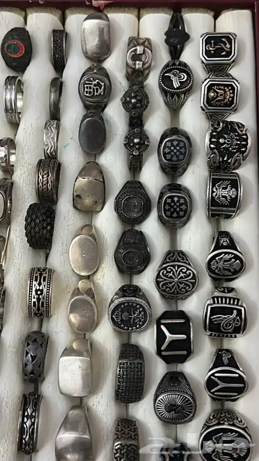 خواتم خاتم كبك كبكات عقيق فيروز للبيع 61