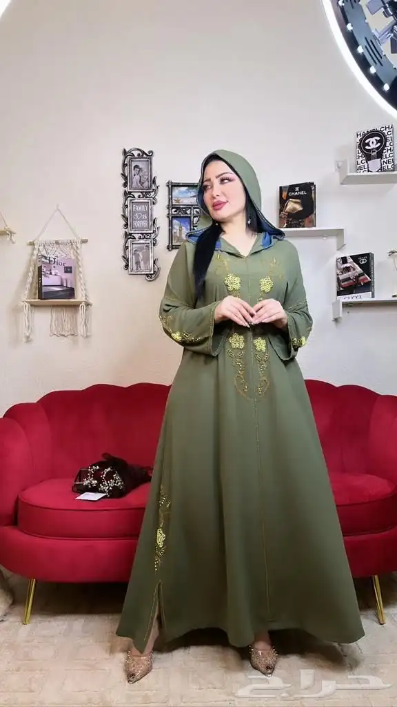 قفطان مغربي خرز بسعر الجمله 62