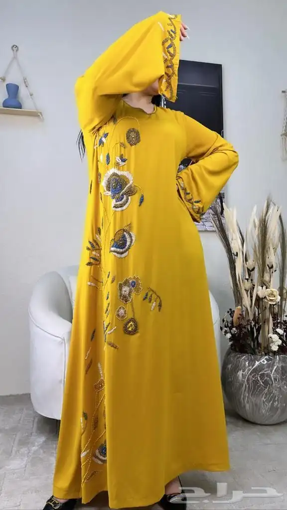 قفطان مغربي خرز بسعر الجمله 40