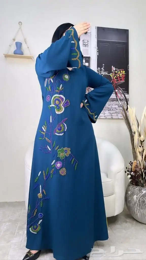 قفطان مغربي خرز بسعر الجمله 43