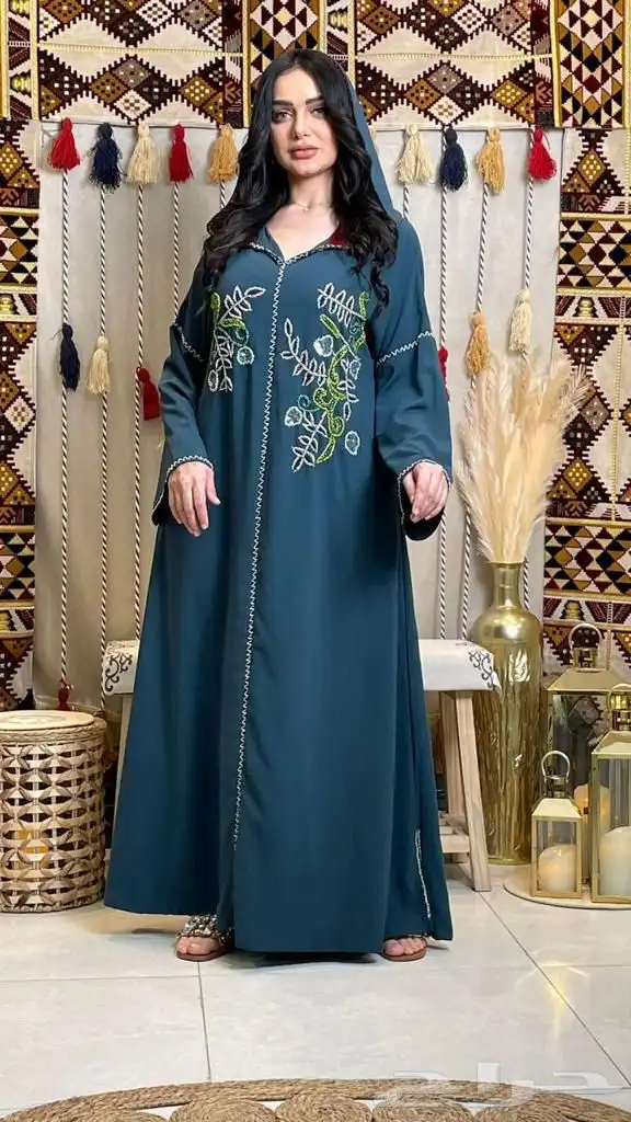 قفطان مغربي خرز بسعر الجمله 13