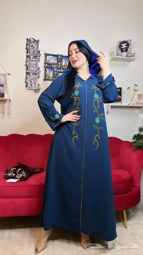قفطان مغربي خرز بسعر الجمله 60
