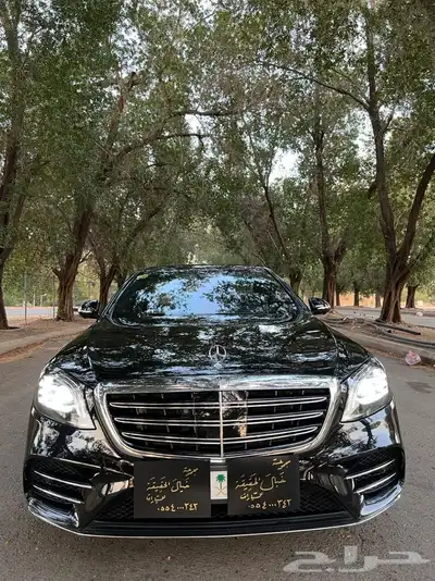 مرسيدس يخت 2019 560 S جفالي مخززن 87 الف كم 70