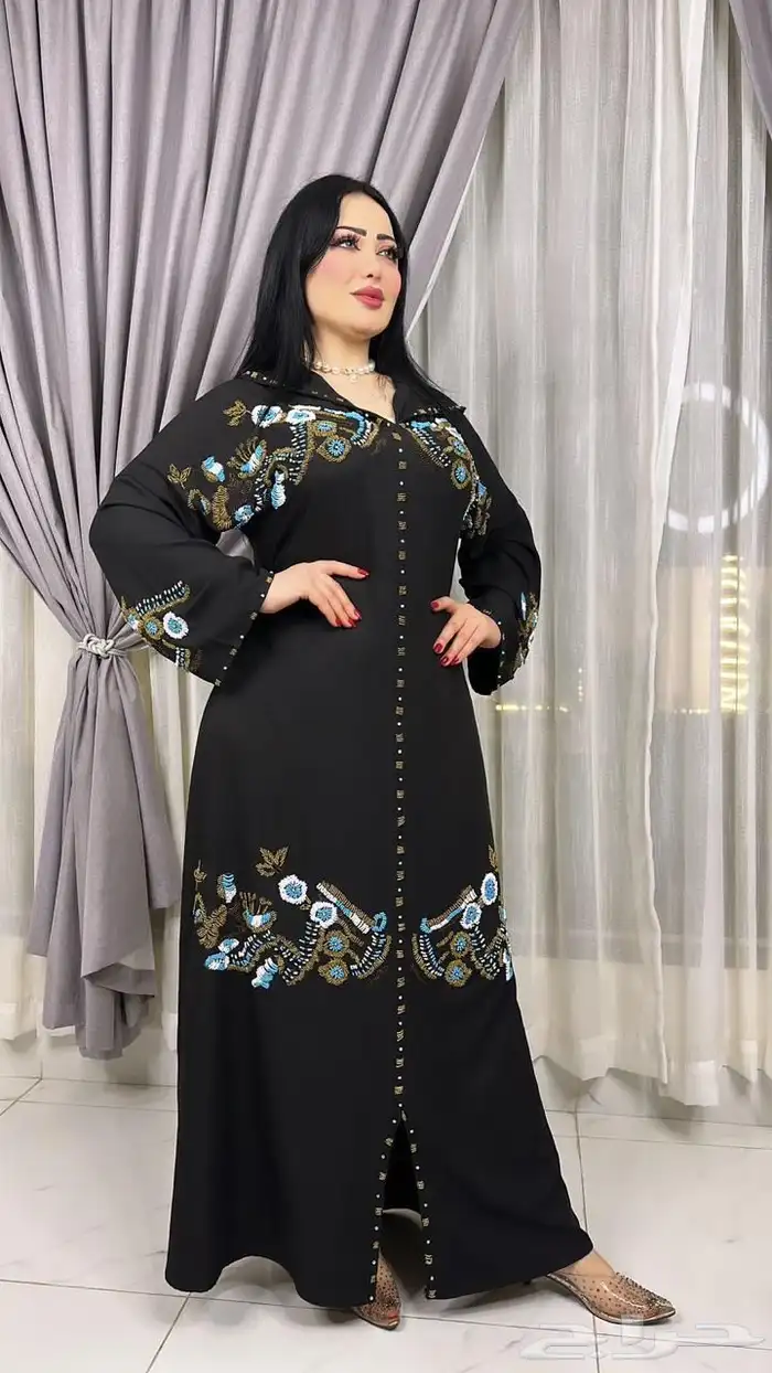 قفطان مغربي خرز بسعر الجمله 35