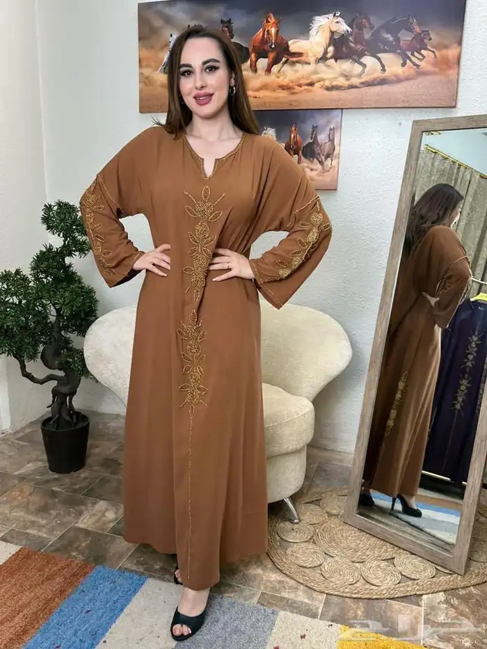 قفطان مغربي خرز بسعر الجمله 70