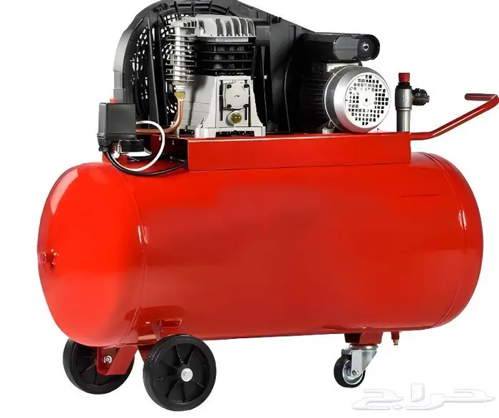 كبراسور هواء ايطالي خزان وطني 150 لتر 0