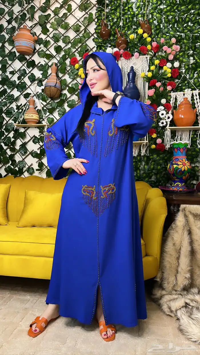 قفطان مغربي خرز بسعر الجمله 10