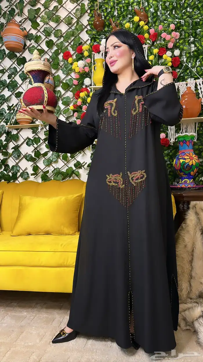 قفطان مغربي خرز بسعر الجمله 17