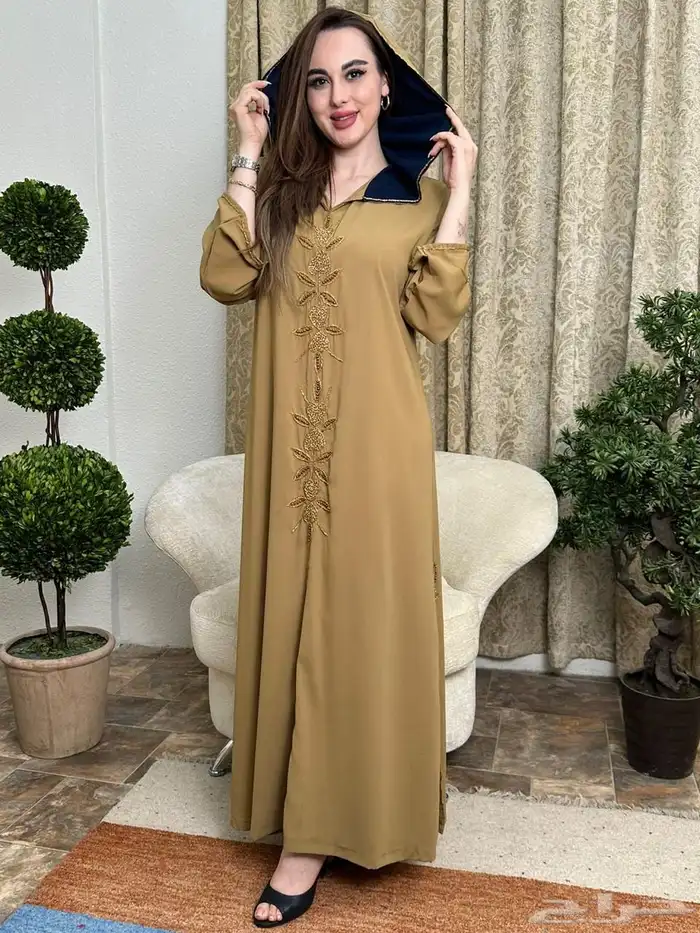قفطان مغربي خرز بسعر الجمله 64