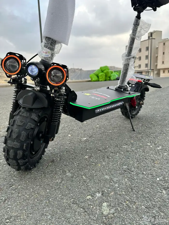 سكوتر كهربائي الوحش محركين اسرع سكوتر فالسوق (4 الاف واط) 11