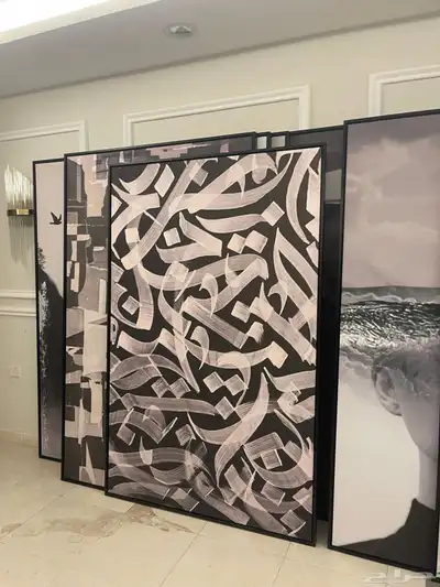 تفصيل لوحات جدار لوحات جداريه مودرن 2