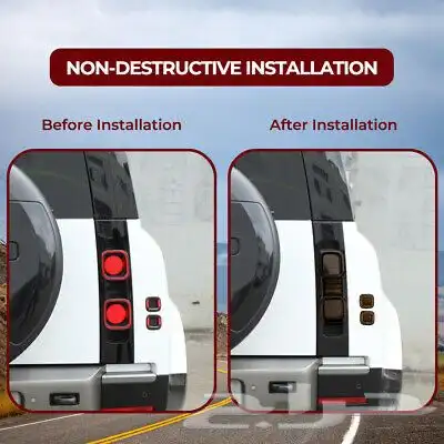 جناح ديفندر خان اوربن _كشافات ليد بار _إكسسوارات 110 X 33