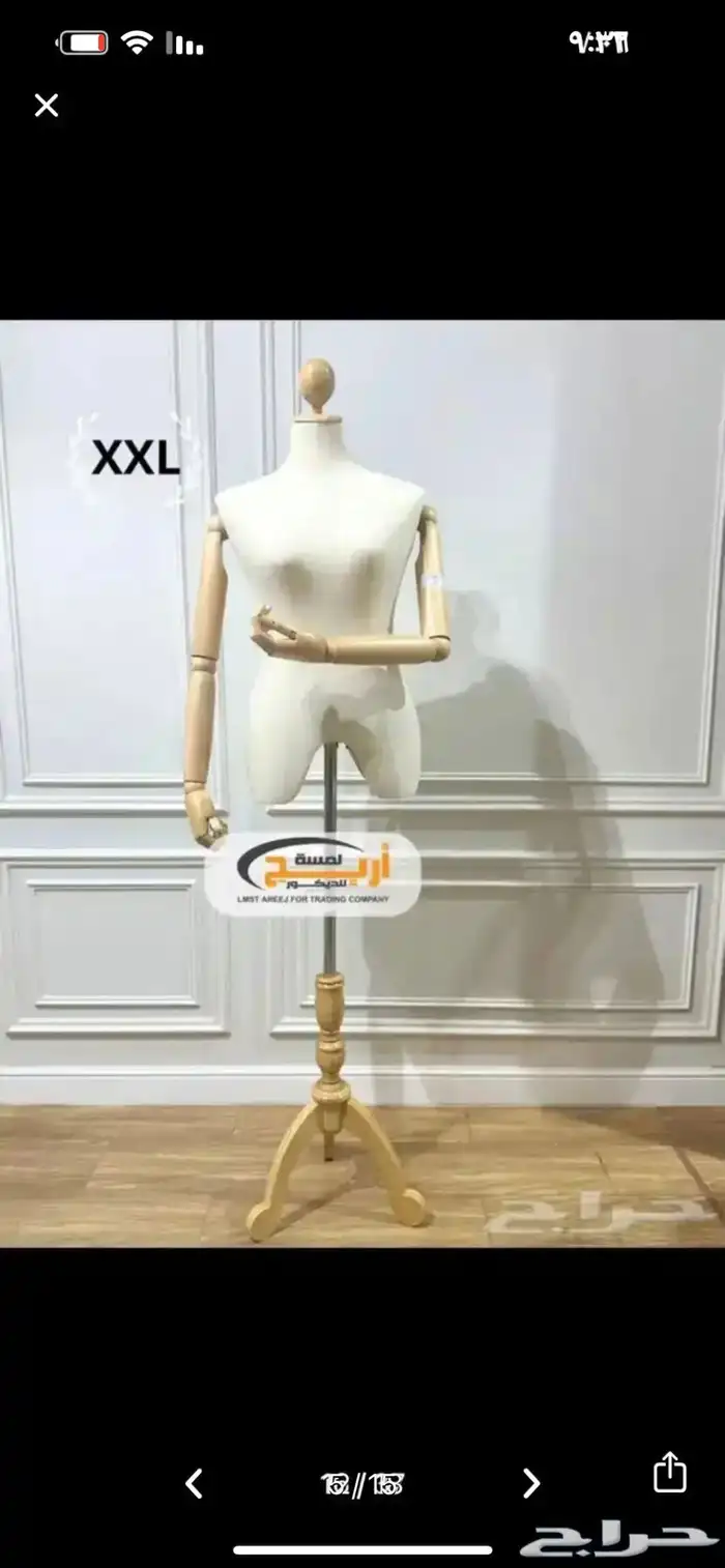 مجسم تايلندي نسائي بيدات خشب منيكان رجالي نسائي تايلندي 9