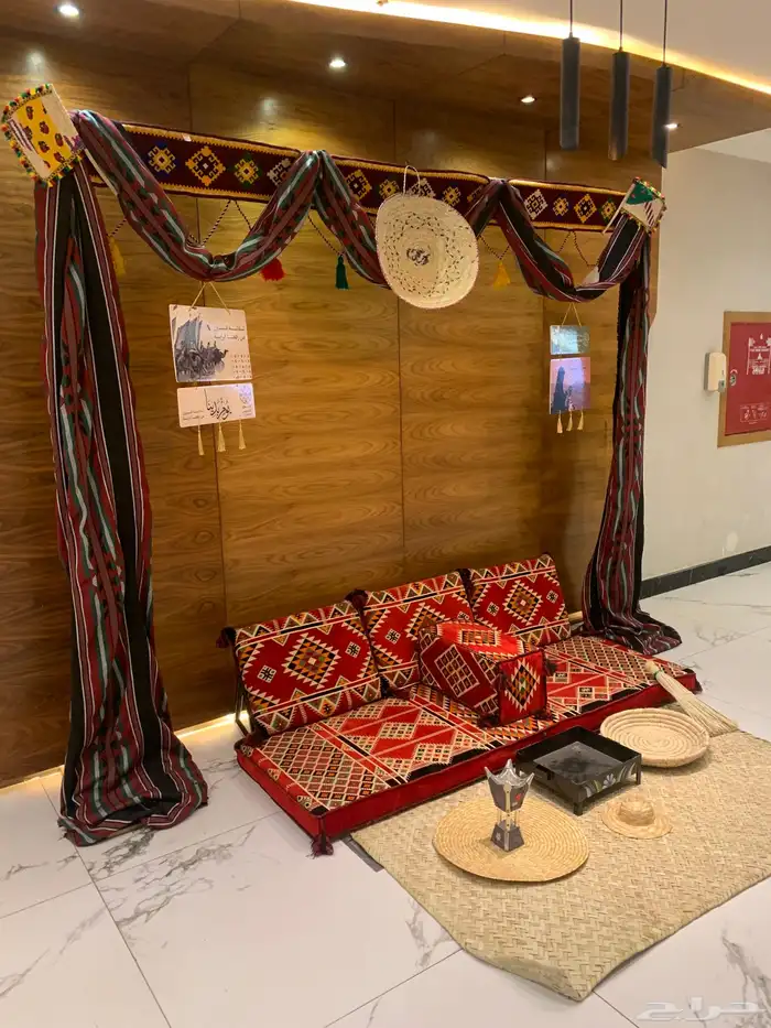 ديكور وخيم يوم التأسيس 2