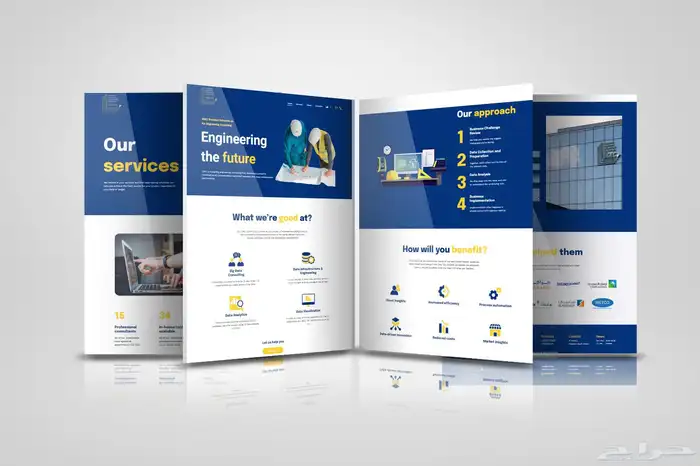 دومين - ايميلات رسمية - موقع الكتروني - هوية تجارية وتصميم 8