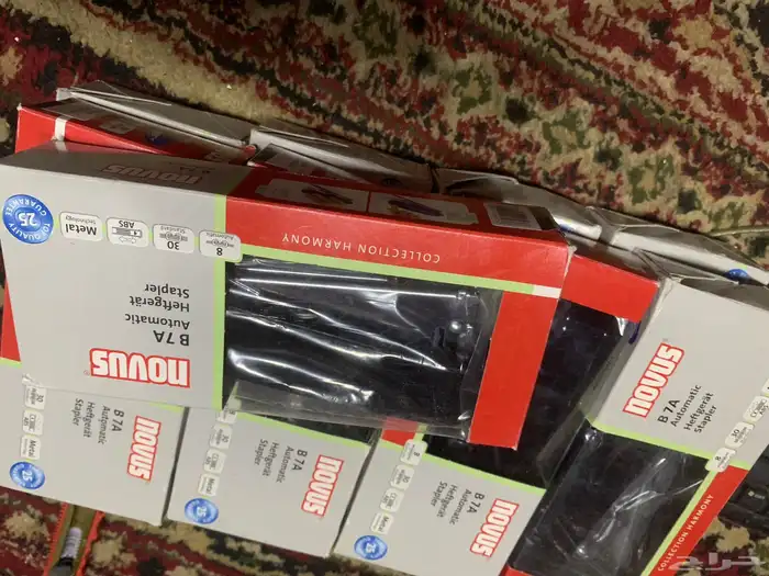 دباسة نوفيس مكتبيه B7A اسود جديده 0