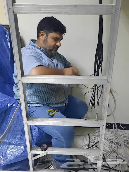 كاميرات انتركم شبكات سماعات جهاز بصمه فايبر 77