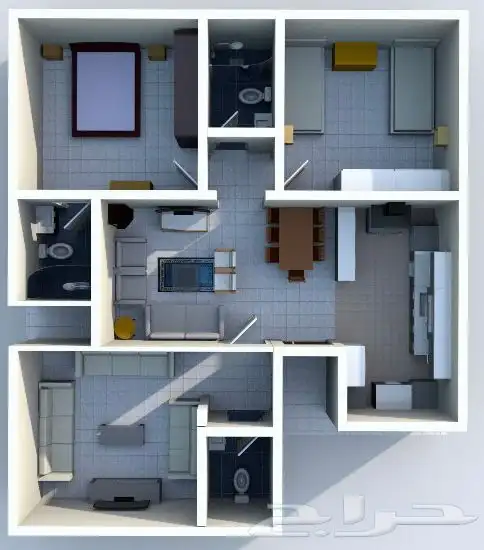 تصميم ثري دي مخططات معمارية احترافية 0