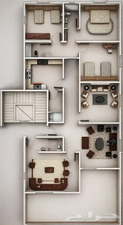 تصميم ثري دي مخططات معمارية احترافية 1