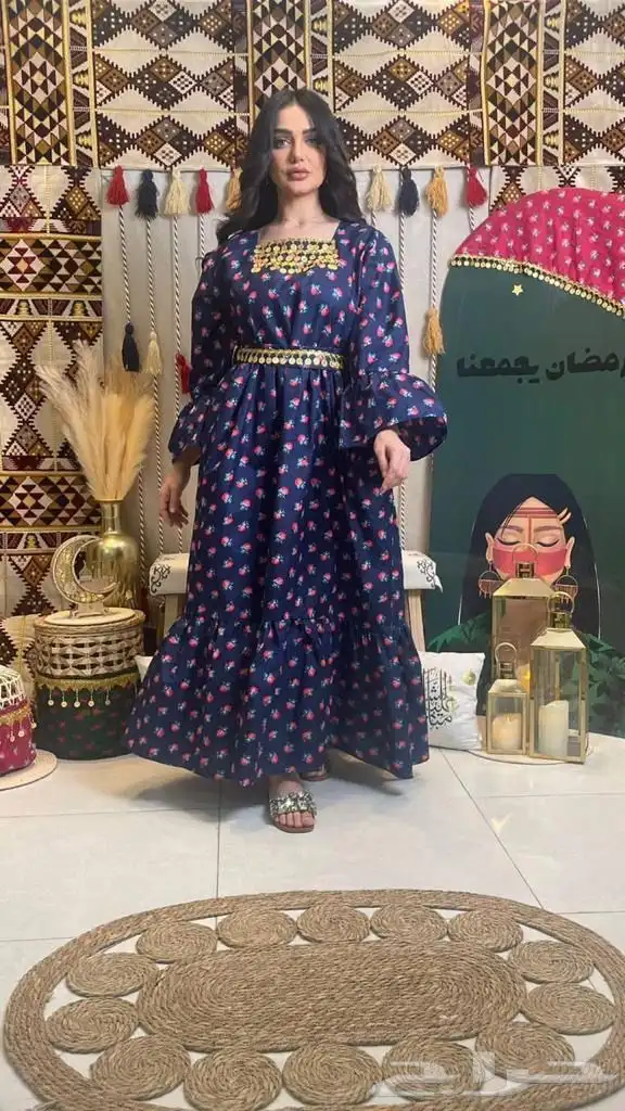 جلابيات استقبال رمضانية فخمة 10
