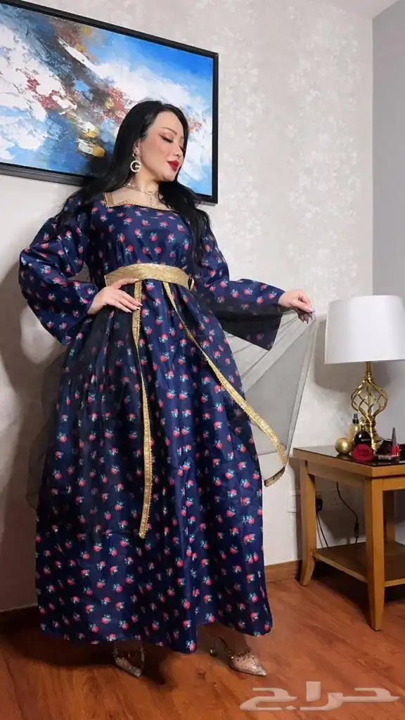 جلابيات استقبال رمضانية فخمة 6