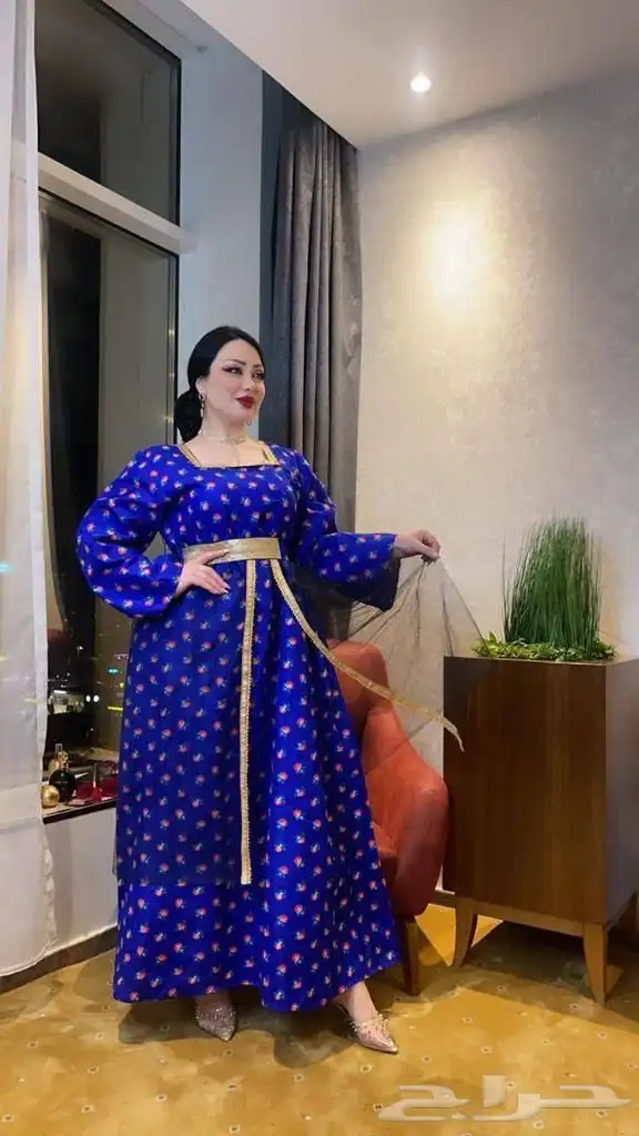 جلابيات استقبال رمضانية فخمة 8