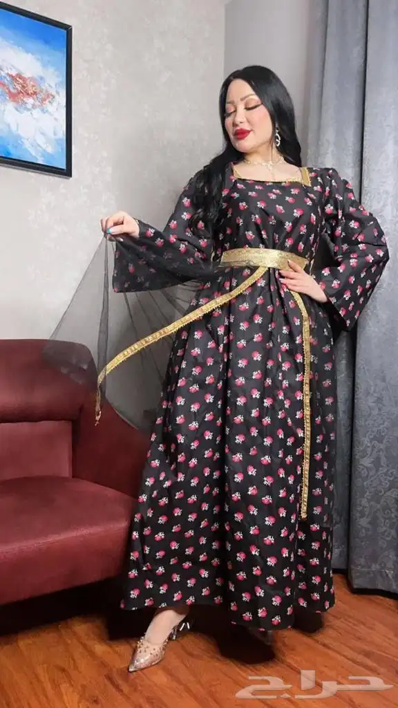 جلابيات استقبال رمضانية فخمة 7