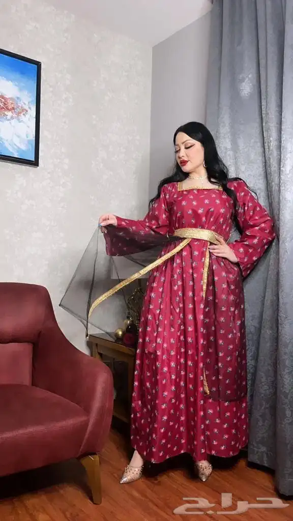 جلابيات استقبال رمضانية فخمة 2