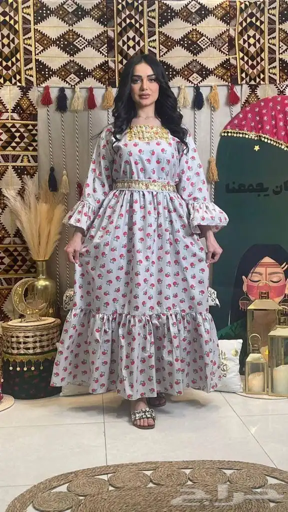جلابيات استقبال رمضانية فخمة 13