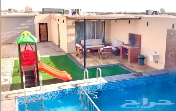 شاليه بسخان للايجار في شمال جدة استراحه شاليهات استراحات 16
