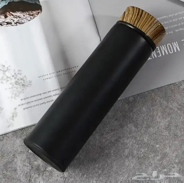 مق حافظة للحرارة والبرودة باللون الابيض والاسود 3