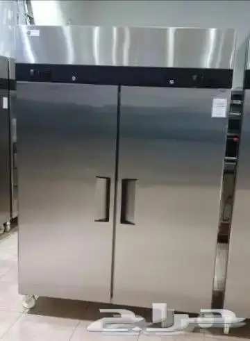 ثلاجة وفريزر 2 باب مغلق استيل.. 0