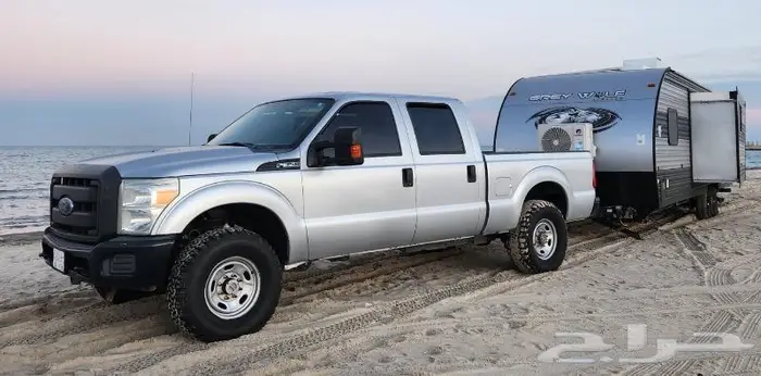للبيع كرفان 32 قدم سحب 2022 مع السيارة F350 - 2015 1