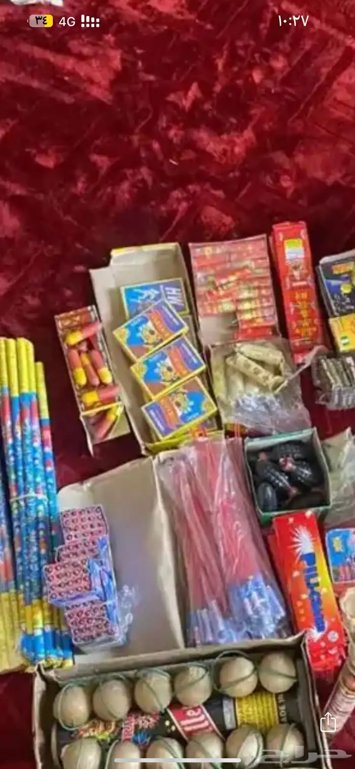 العاب نارية بمناسبه يوم التاسيس 0