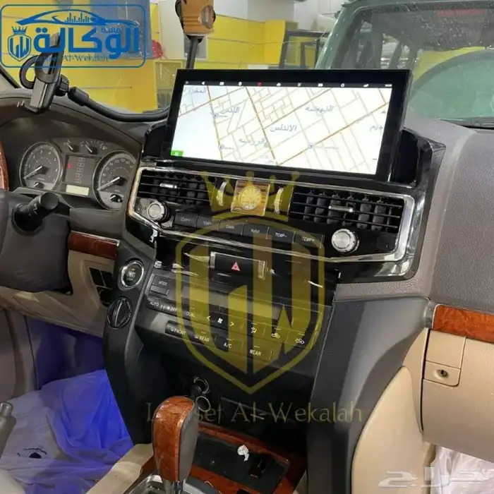 شاشة لاندكروزر شكل اللكزس من 2008 إلى 2015 0