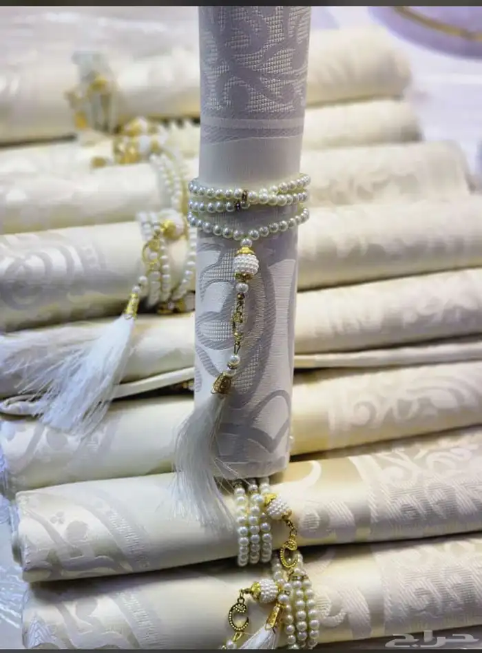 هدايا رمضانيه سجاده صلاه تركي مع مسبحة لولو 2