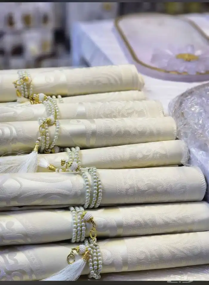 هدايا رمضانيه سجاده صلاه تركي مع مسبحة لولو 1