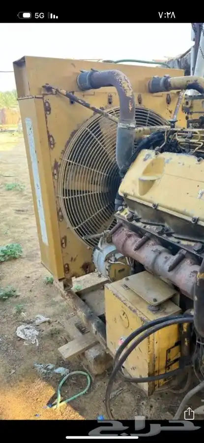 مكينة كتربلر وقير جونسون 2