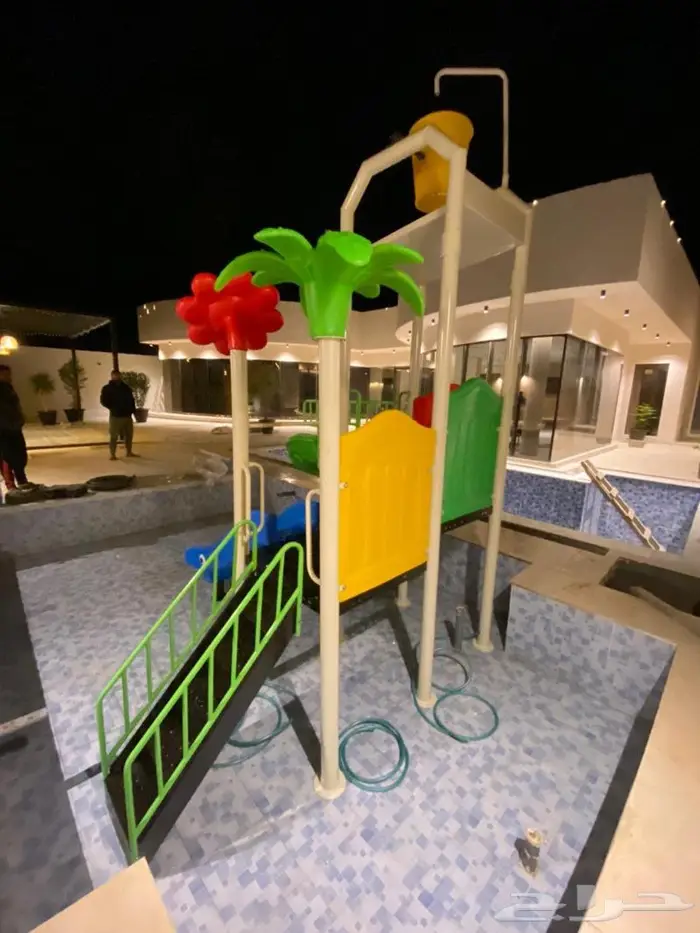 العاب مائية منازل شاليهات مع اقوي العروض 3