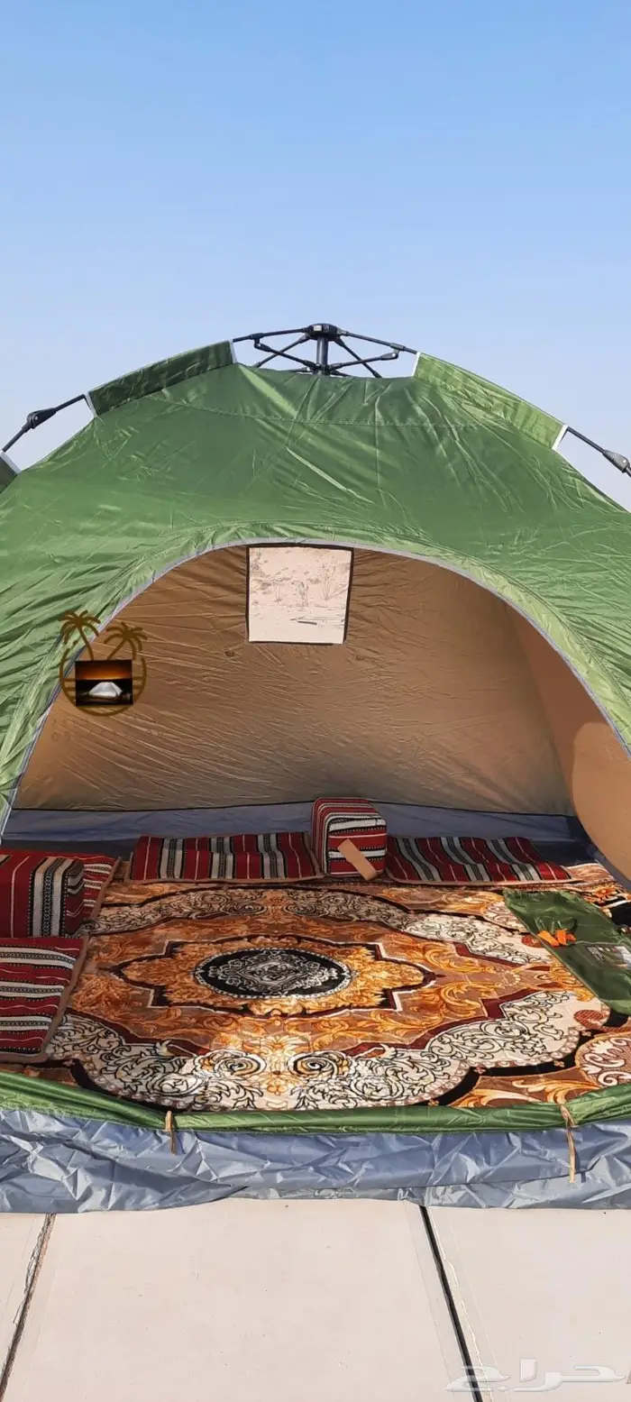 نام وانت مرتاح ناموسية و خيمه حمام للرحلات 5