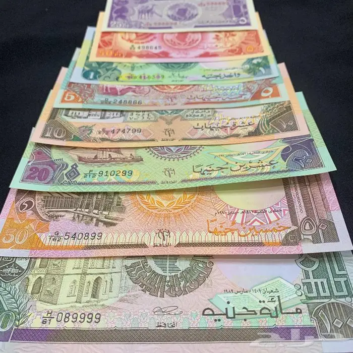 طقم عملات السودان كامل 1