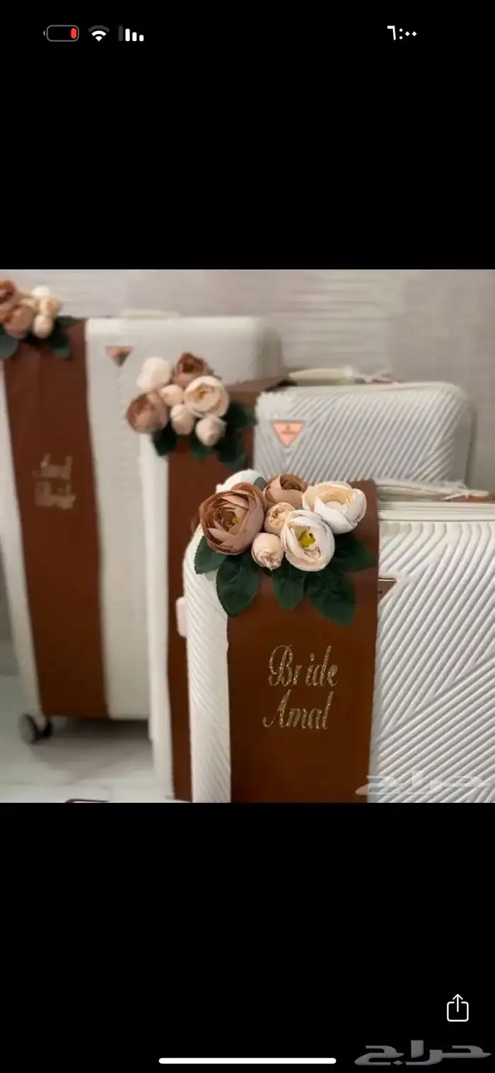 تغلف شنط دبش العروس 0