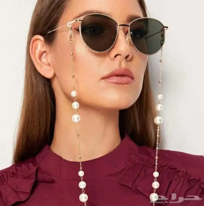 سلسلة نظارة بمختلف الاشكال والالوان فقط ب 18 ريال 2