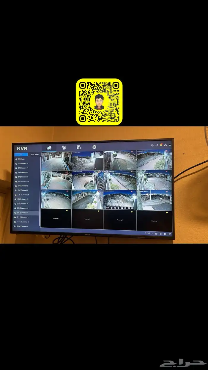 فني تركيب كاميرات مراقبه محلات تجارية منازل فنادق 7