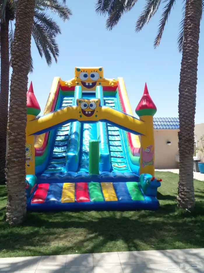 تأجير نطيطات وزحليقات لليوم 4