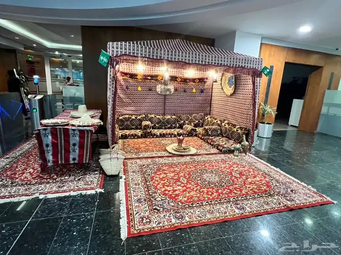 خيم اليوم الوطنى ويم التأسيس مع الزينا واكل جنوبي 6