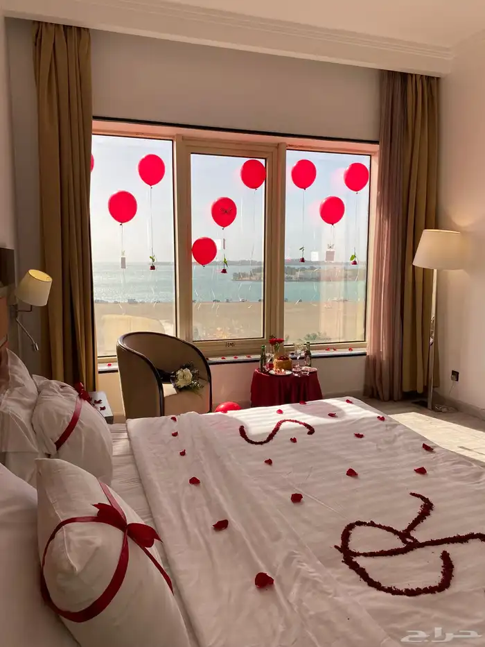 تنسيق غرف عرسان وذكرى زواج 2